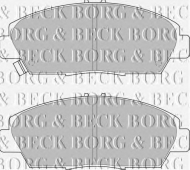 Комплект тормозных колодок BORG & BECK BBP1398
