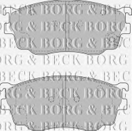 Комплект тормозных колодок BORG & BECK BBP1404