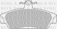 Комплект тормозных колодок BORG & BECK BBP1411