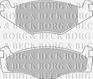 Комплект тормозных колодок BORG & BECK BBP1420