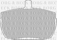 Комплект тормозных колодок BORG & BECK BBP1422