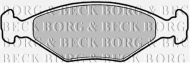 Комплект тормозных колодок BORG & BECK BBP1426