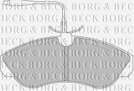 Комплект тормозных колодок BORG & BECK BBP1430