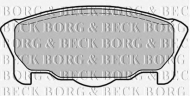 Комплект тормозных колодок BORG & BECK BBP1431