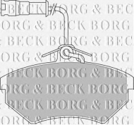 Комплект тормозных колодок BORG & BECK BBP1439