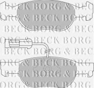 Комплект тормозных колодок BORG & BECK BBP1441
