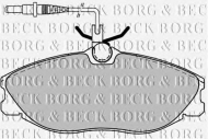 Комплект тормозных колодок BORG & BECK BBP1443
