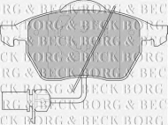 Комплект тормозных колодок BORG & BECK BBP1447