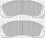 Комплект тормозных колодок BORG & BECK BBP1449