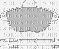 Комплект тормозных колодок BORG & BECK BBP1455