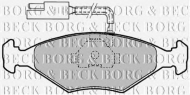 Комплект тормозных колодок BORG & BECK BBP1456