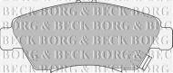 Комплект тормозных колодок BORG & BECK BBP1457