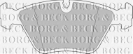 Комплект тормозных колодок BORG & BECK BBP1460