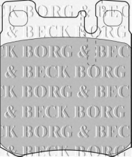 Комплект тормозных колодок BORG & BECK BBP1462