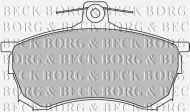 Комплект тормозных колодок BORG & BECK BBP1463