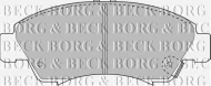 Комплект тормозных колодок BORG & BECK BBP1467