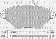 Комплект тормозных колодок BORG & BECK BBP1468