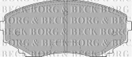 Комплект тормозных колодок BORG & BECK BBP1472