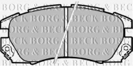 Комплект тормозных колодок BORG & BECK BBP1479