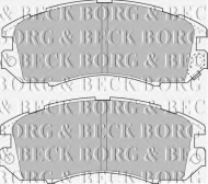 Комплект тормозных колодок BORG & BECK BBP1480