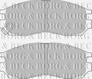 Комплект тормозных колодок BORG & BECK BBP1484