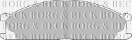 Комплект тормозных колодок BORG & BECK BBP1486