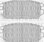 Комплект тормозных колодок BORG & BECK BBP1489