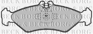 Комплект тормозных колодок BORG & BECK BBP1491