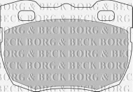 Комплект тормозных колодок BORG & BECK BBP1496