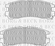 Комплект тормозных колодок BORG & BECK BBP1500