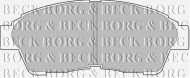 Комплект тормозных колодок BORG & BECK BBP1502