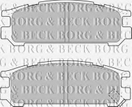 Комплект тормозных колодок BORG & BECK BBP1508