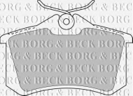 Комплект тормозных колодок BORG & BECK BBP1512