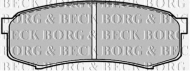 Комплект тормозных колодок BORG & BECK BBP1514