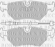 Комплект тормозных колодок BORG & BECK BBP1515