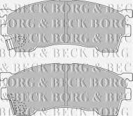 Комплект тормозных колодок BORG & BECK BBP1516