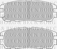 Комплект тормозных колодок BORG & BECK BBP1517