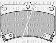 Комплект тормозных колодок BORG & BECK BBP1520