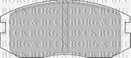 Комплект тормозных колодок BORG & BECK BBP1521