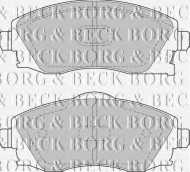 Комплект тормозных колодок BORG & BECK BBP1523