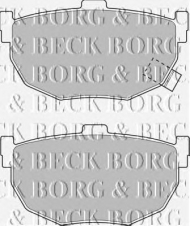 Комплект тормозных колодок BORG & BECK BBP1527