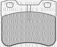 Комплект тормозных колодок BORG & BECK BBP1530
