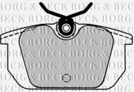 Комплект тормозных колодок BORG & BECK BBP1534