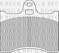 Комплект тормозных колодок BORG & BECK BBP1538