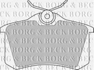 Комплект тормозных колодок BORG & BECK BBP1542