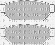 Комплект тормозных колодок BORG & BECK BBP1543