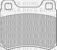 Комплект тормозных колодок BORG & BECK BBP1544