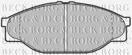 Комплект тормозных колодок BORG & BECK BBP1548