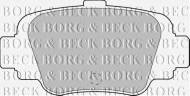 Комплект тормозных колодок BORG & BECK BBP1560