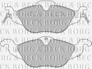 Комплект тормозных колодок BORG & BECK BBP1563